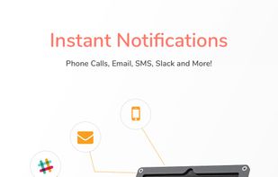 Voice, text, email & Slack notifications