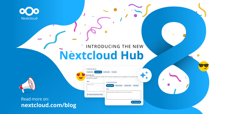 Nextcloud unveils Hub 8 with enhanced features and benefits for the public sector image