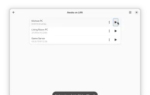 Awake on LAN screenshot 2