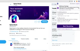 manage available tours in Bytes Route Chrome extension