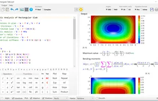 Elastic analysis of rectangular plate