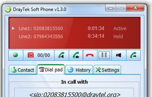 DrayTek SIP SoftPhone