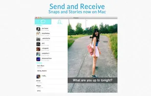 Send and Receive Snaps and Stories on your Mac