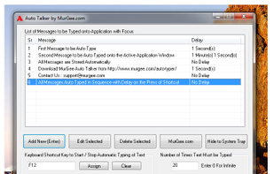Auto Typer screenshot 1
