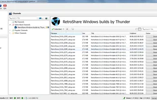 RetroShare screenshot 2