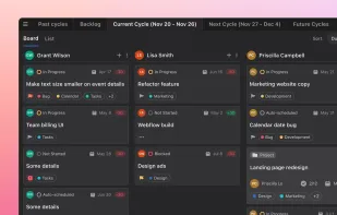 Motion AI Scheduling screenshot 1