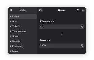 Gauge - Unit Converter screenshot 1