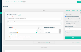 Startquestion screenshot 1