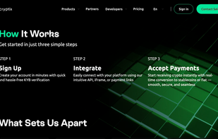 Cryptix.io screenshot 2
