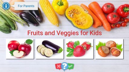 Fruits and Veggies for Kids screenshot 1