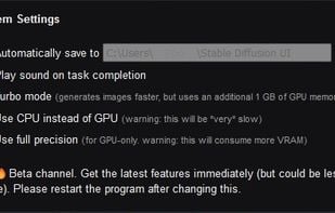 System settings