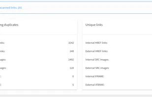 SiteCozy broken link checker screenshot 2