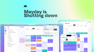Mayday calendar app announces acquisition and upcoming termination of all services image