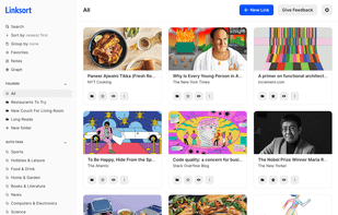 Linksort screenshot 1