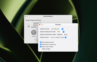 RetinaCapture screenshot 1