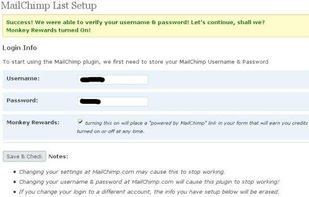 MailChimp List Subscribe Form screenshot 1