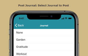 Noomph: Post Journal screenshot 1
