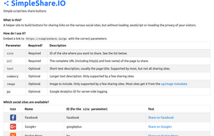 SimpleShare.IO screenshot 1