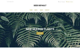 One of our customisable themes