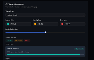 Monitrics screenshot 3
