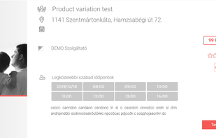 foglaljbarmit.hu screenshot 2