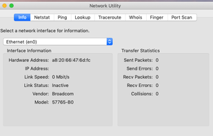 Network Utility screenshot 1