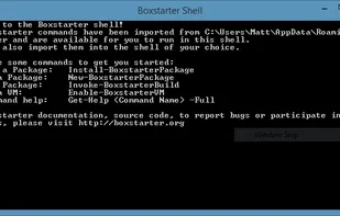 Boxstarter screenshot 2