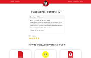 Encrypt PDF Tool