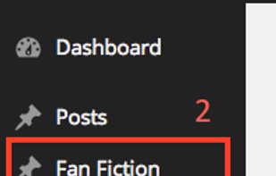 WP Fanfiction and Writing Archive screenshot 1