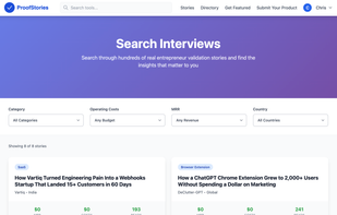 ProofStories screenshot 1