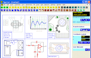 TigerCad screenshot 1