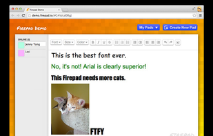 Firepad screenshot 1