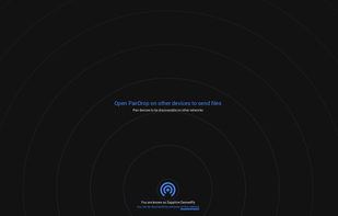 PairDrop screenshot 1