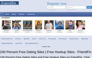 FriendFin.com screenshot 1