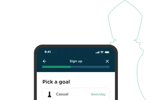 Disco Chess holds chess improvers accountable - pick a daily training goal and stick to it