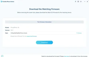 PassFab iPhone Unlocker screenshot 3