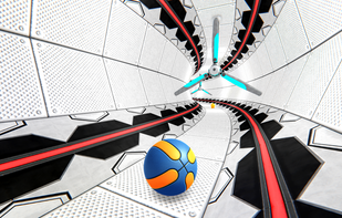 BasketRoll: Rolling Ball Game screenshot 3