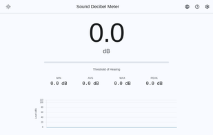Sound Decibel Meter screenshot 1