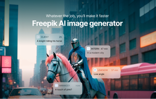 Freepik AI Suite screenshot 2