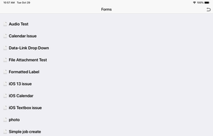 WorkMobile screenshot 1