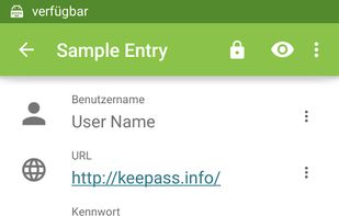 Keepass2Android Offline screenshot 1