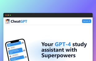 CheatGPT screenshot 1