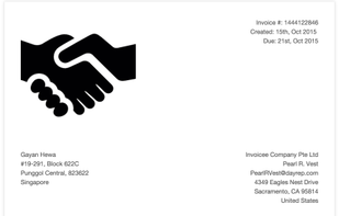 Invoicer screenshot 1