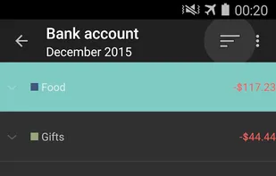 My Expenses screenshot 3