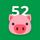 52 week money saving challenge  icon