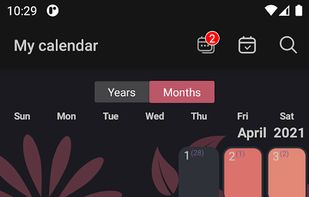WomanLog Period Calendar screenshot 3