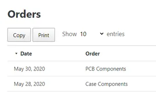 Simple Inventory screenshot 1