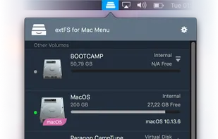 Paragon ExtFS screenshot 1