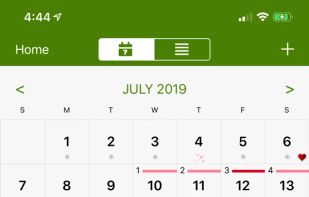 Period Tracker screenshot 1