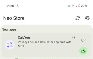 Neo-Store screenshot 1
